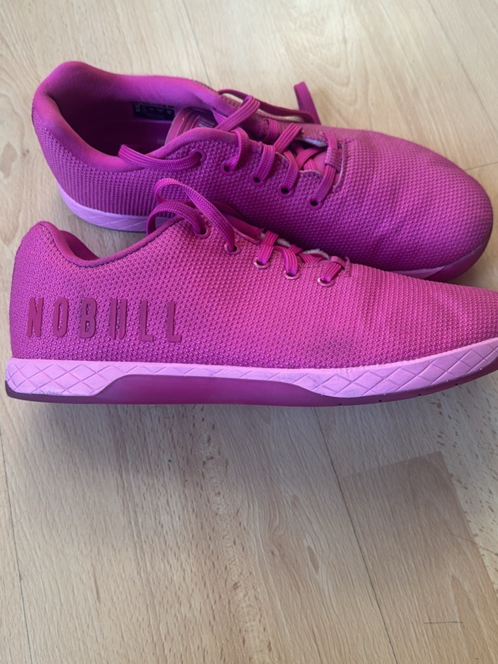 NoBull Hot Pink Trainers